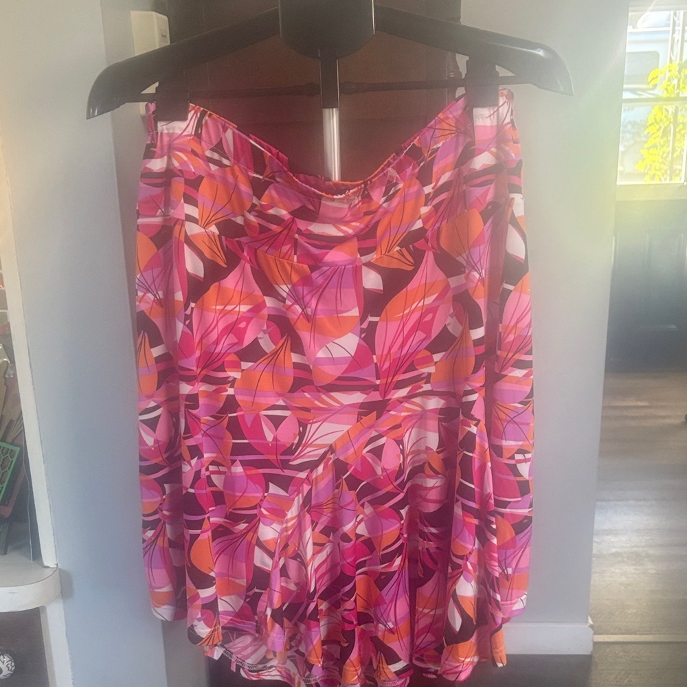 Parkhurst Vibrant Patterned Skirt